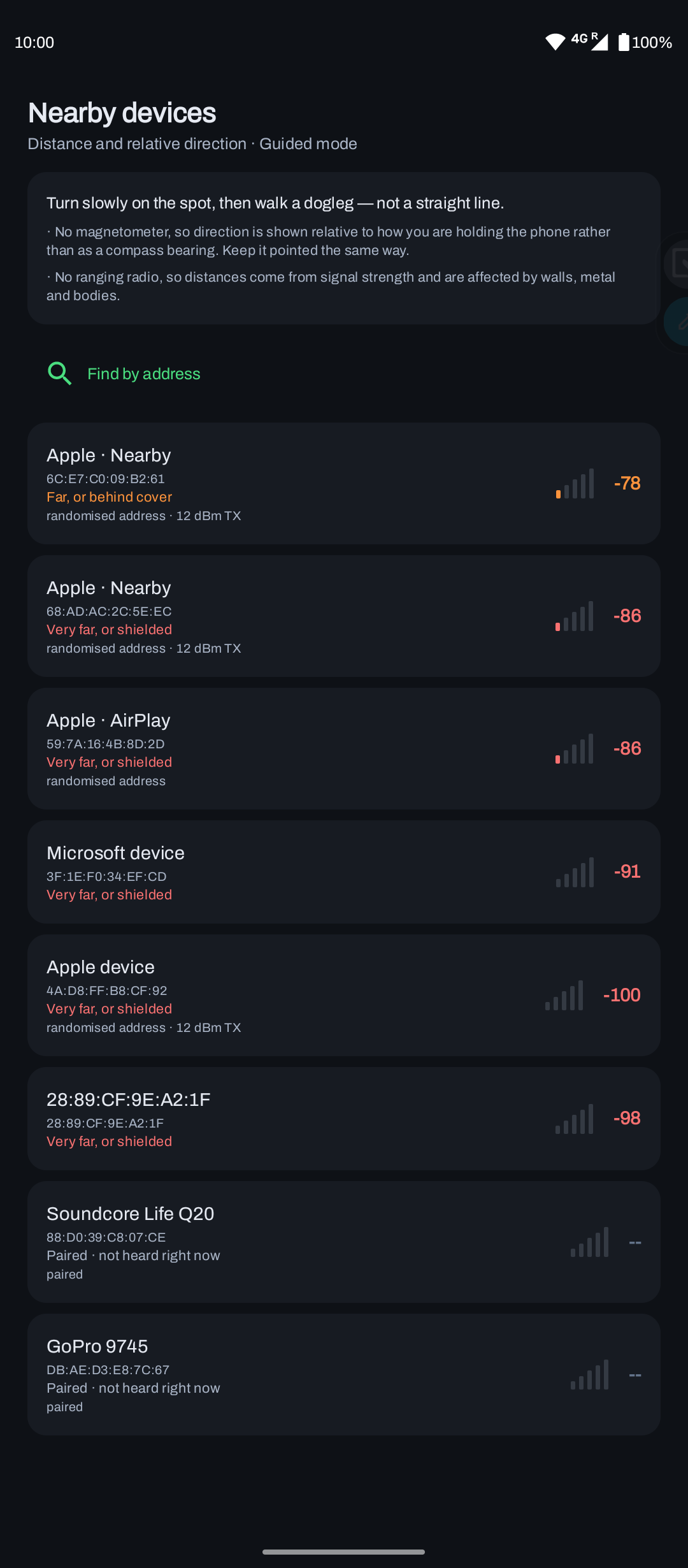 SuperFind Android screenshot